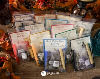 Mini kit de hechizos, kit de vela para rituales mágicos, instrucciones paso a paso, bruja principiante, kits de intención, kits de mentalidad, kit de hechizos