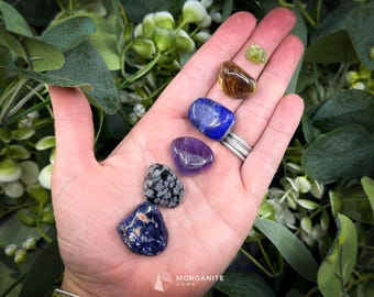 Sagittarius Crystal Set: Healing Gemstones Gift Box, Spiritual Wellness