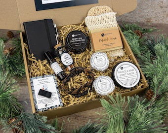 Luxury Connoisseur Gift Box for Men, Men's Self-Care Package