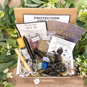 Protection Gift Box, Protection Ritual Box, Protection Intention Box, Protection Crystals, Protection Ritual, Protection Bundle