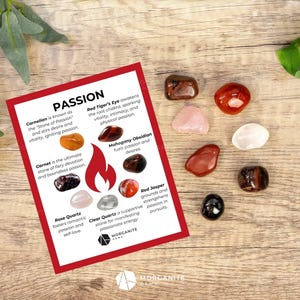 Passion Crystal Set – Ignite Desire, Creativity and Vital Energy