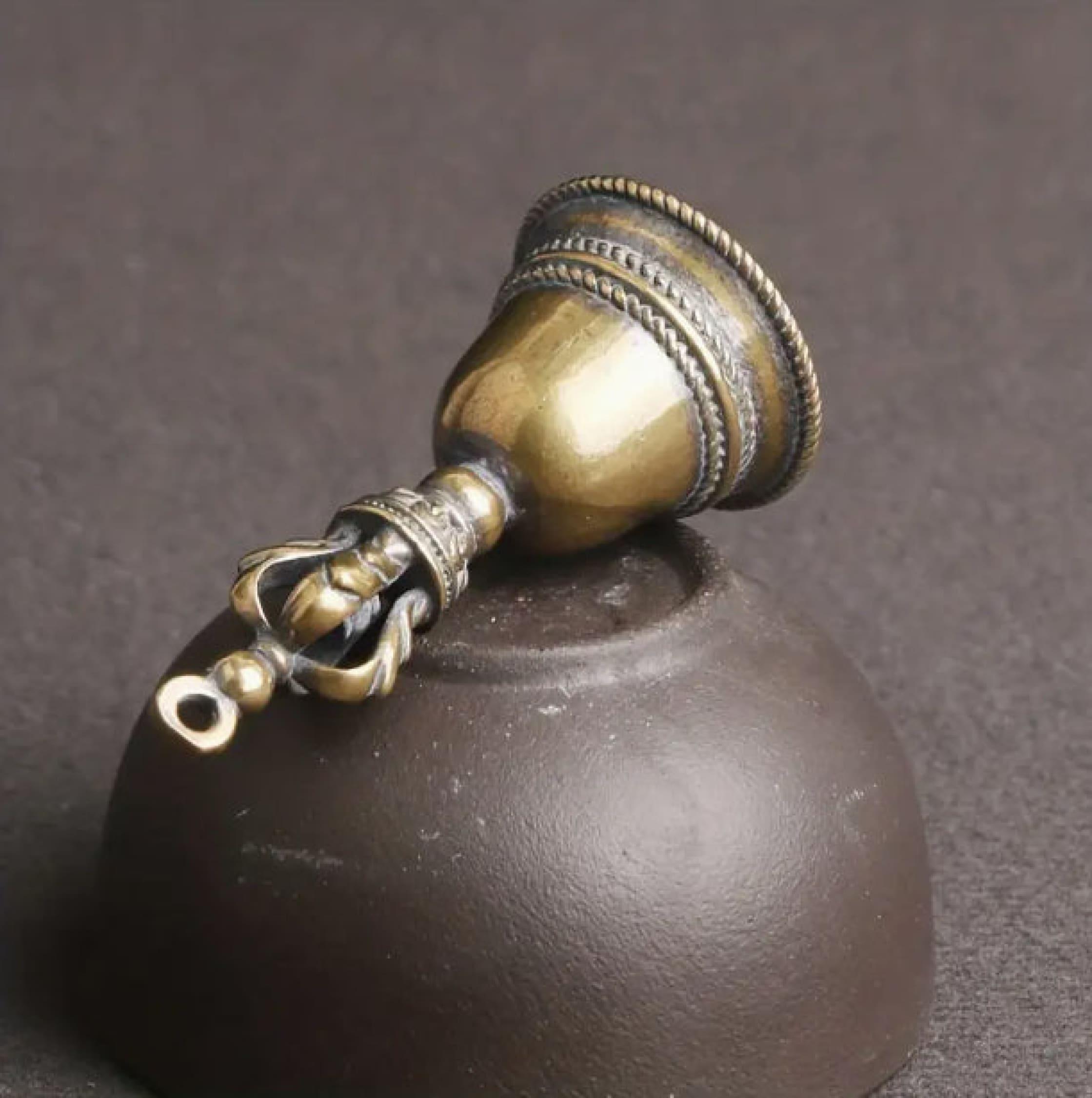 Mini Shell Bell Brass Retro Small Bell - Etsy