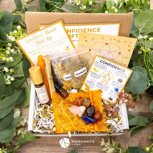 Intention Gift Box, Confidence Boost Alter Box, Confidence Boost Offering, Confidence Boost Crystals, Confidence Boost Candles, Confidence B
