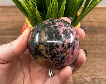 Rhodonite Sphere