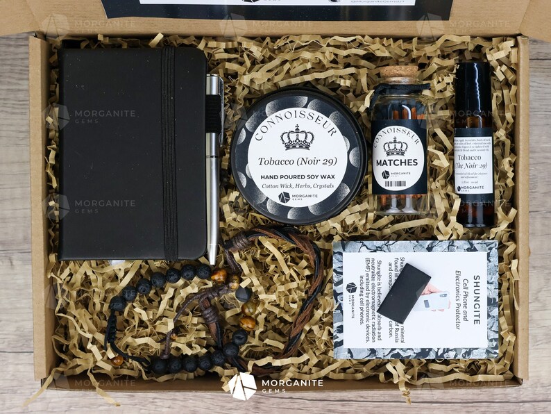 Men Care Package, Connoisseur Gift Box, Gifts For Him, Self Care for Men, Gift Box for Men, Self-Care Gift, Bachelor Gift Box, Groom Gift, M