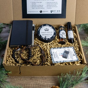 Men Care Package, Connoisseur Gift Box, Gifts For Him, Self Care for Men, Gift Box for Men, Self-Care Gift, Bachelor Gift Box, Groom Gift, M