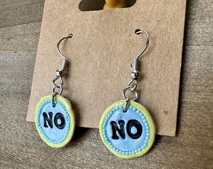 No Dangle Earrings | Handmade Polymer Clay
