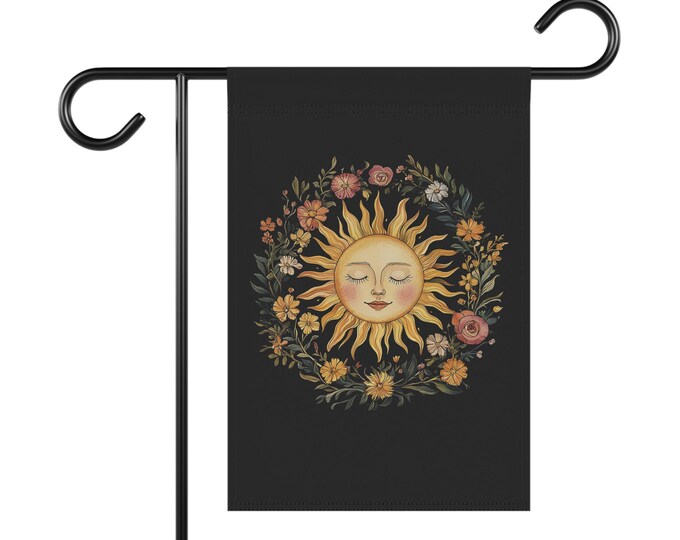 Sun Flower Boho Garden Banner
