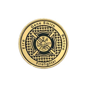 Firefighter Gift | Firefighter Personalized Coin | Firefighter Gift for Him | Firefighter Retirement Gift | Firefighter Keychain