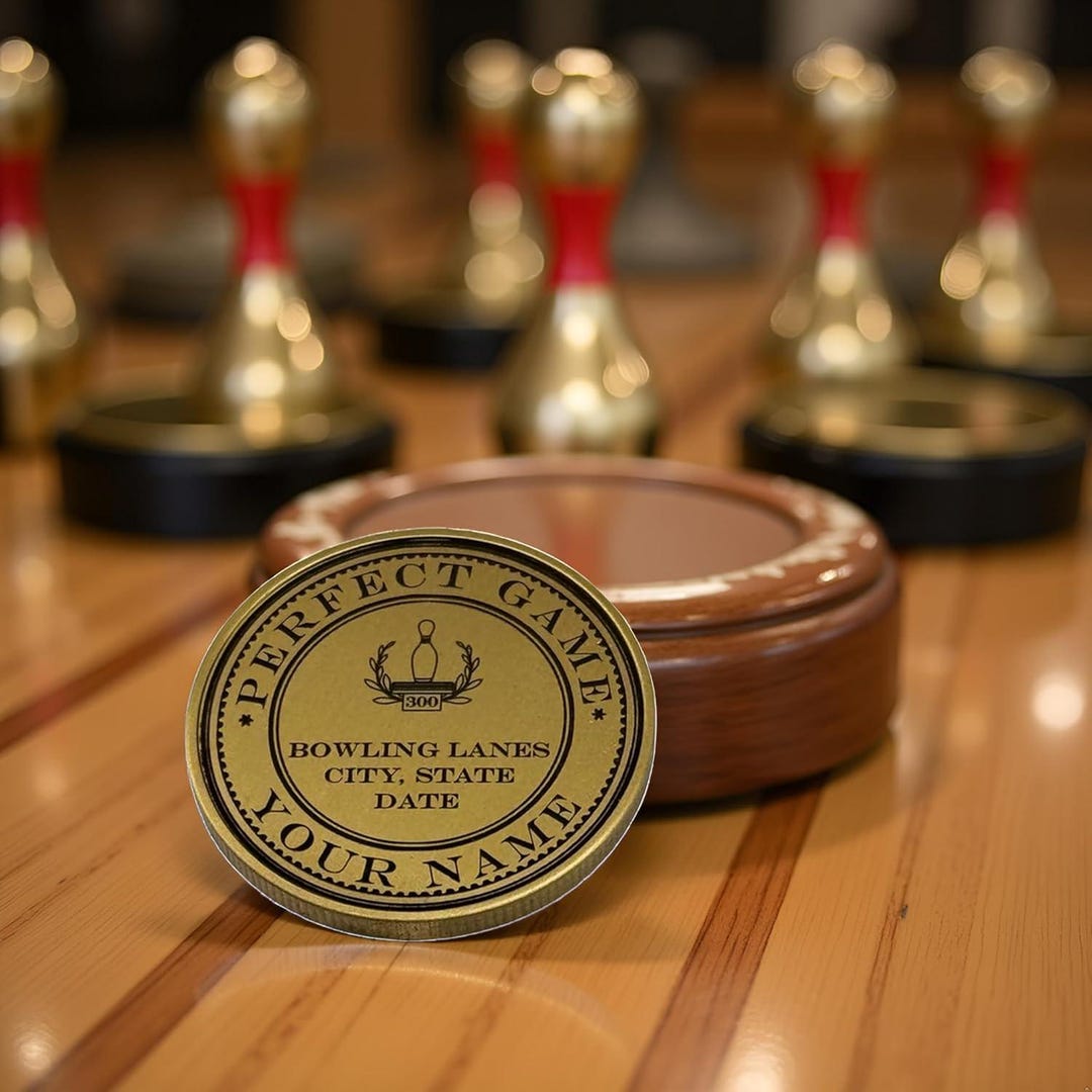 300 Game Trophy - Personalized Bowling Award - Bowling Gifts - Bowling ...