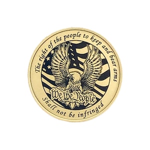 Moneta del 2° emendamento / Secondo emendamento / Diritti sulle armi / Vieni e prendilo / Portachiavi dei diritti sulle armi / Moneta di sfida / Diritti del 2° emendamento / Pro Gun