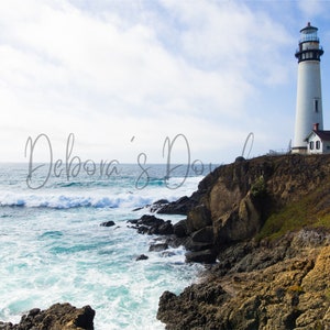 Lighthouse Design, Scenery, 20oz Skinny Tumbler Wrap, Digital PNG File, Instant Download