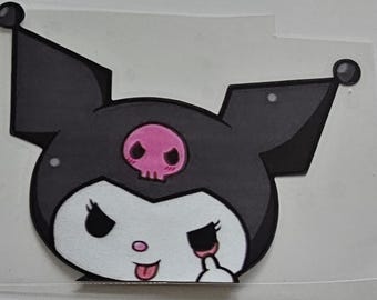 Calcomanía de coche de anime