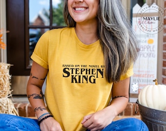 Based on a novel by Stephen King Tshirt