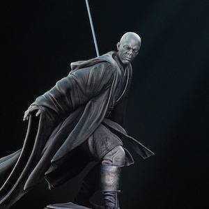High Quality STL printer files - Mace Windu - fan made