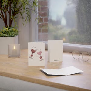 Bravo à vous Cartes de vœux | Jeu de cartes Amateurs de vin | Parfait pour les célébrations, les anniversaires, les remerciements, les fêtes nuptiales ou les anniversaires