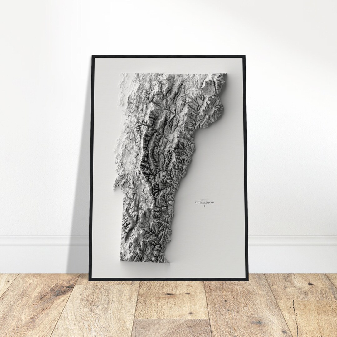 Vermont Elevation Map Wall Art - Il 1080xN.5288511342 4c0c
