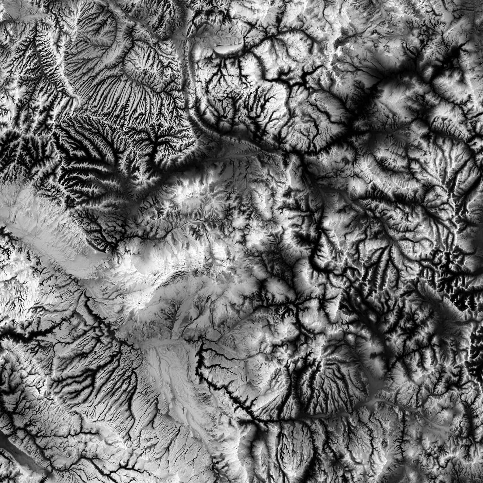 Colorado Elevation Map Wall Art Print Topographic Map Etsy