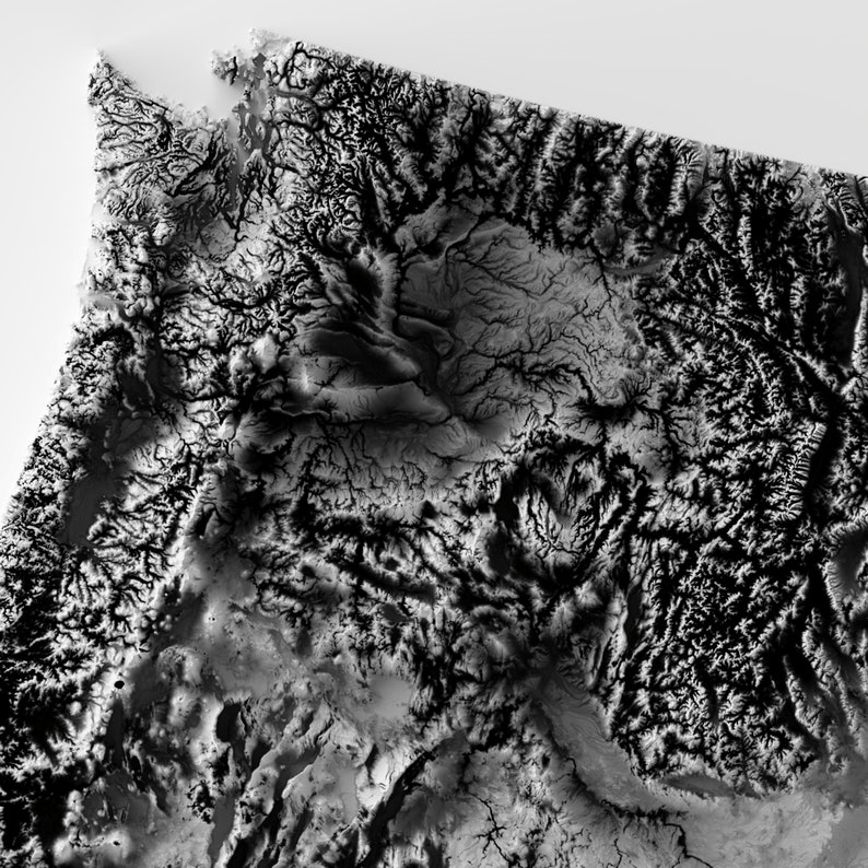 United States Elevation Map Etsy - Il 794xN.4309624143 Odqz 