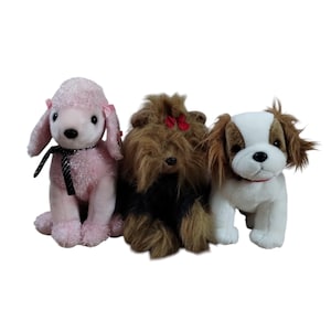 Ty Beanie Babies Buddies Dog Bundle Brigitte Poodle Regal Spaniel Yappy Yorkie