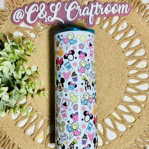 Disney Magical Snacks 20oz  Tumbler | 20oz Tumbler | Disney Tumbler | Disney Gifts