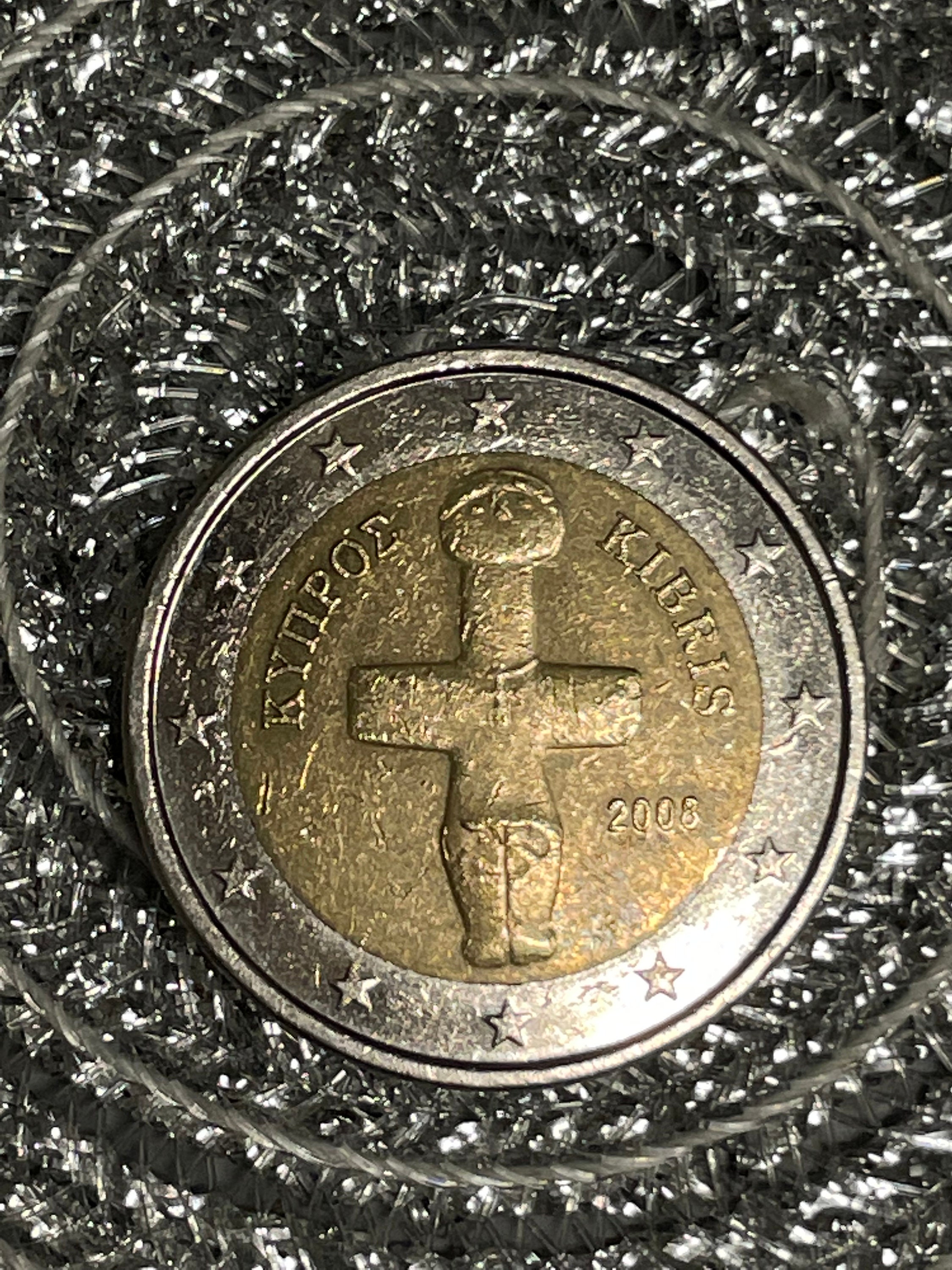 2 Euro Münze Griechenland 2002 Fehlprägung Merkmale Zeldzame 2 euromunt Kibris - Etsy Nederland