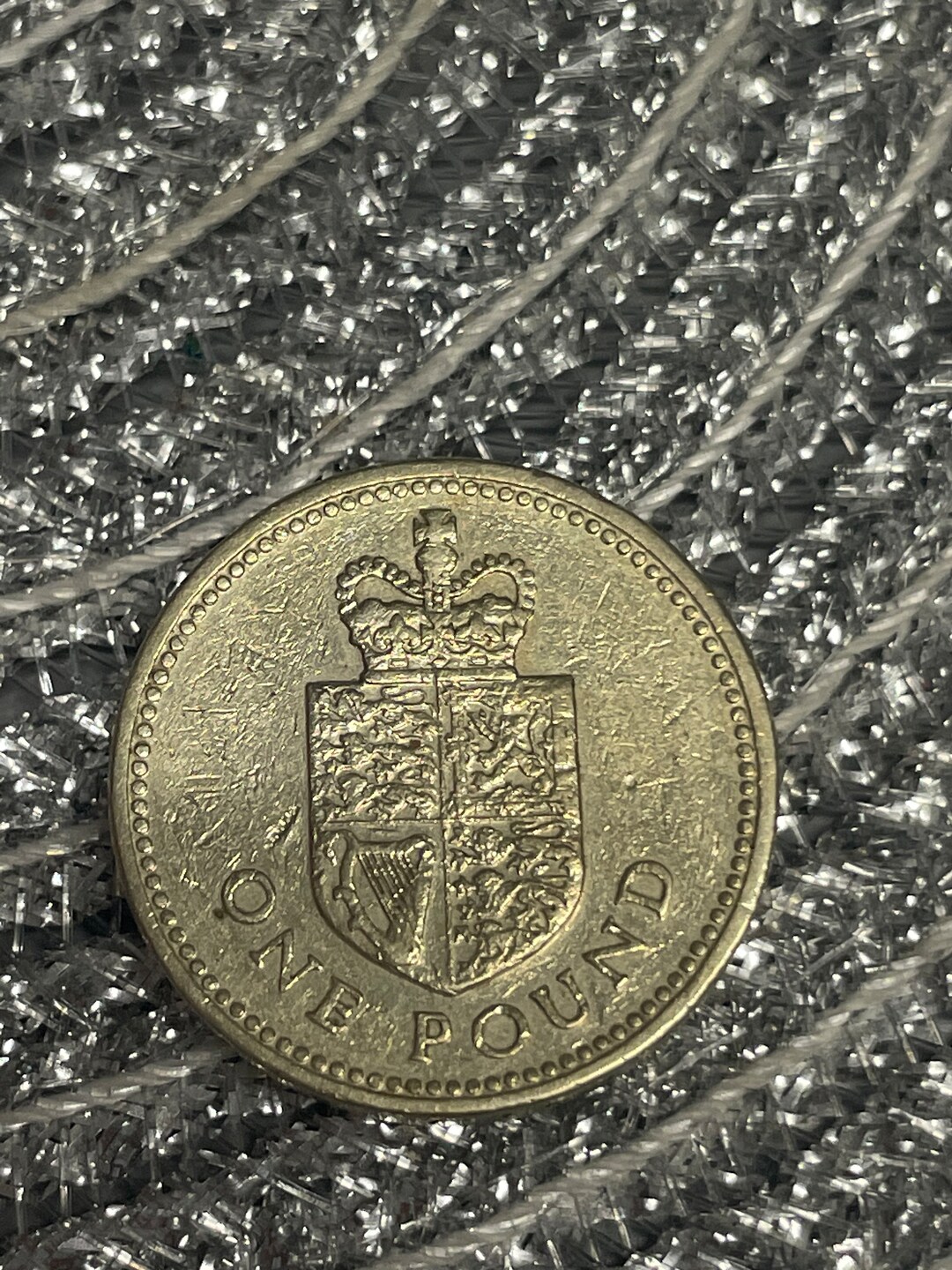 Rare 1 Pound Coin 1988 Etsy