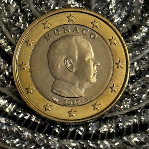 Rare 1 euro from Monaco
