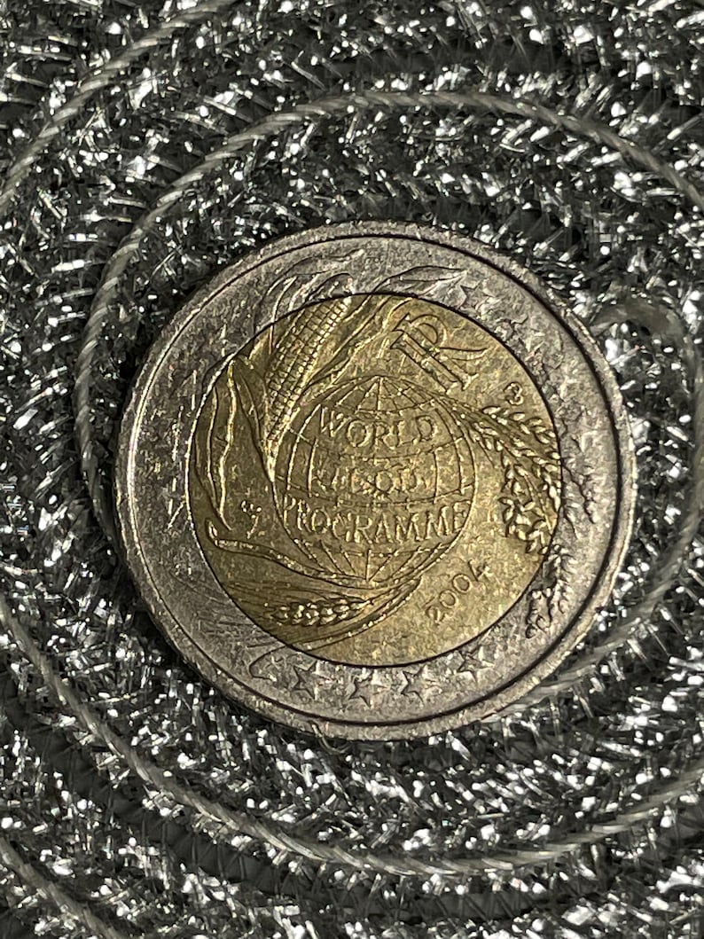 monete rare 2 euro world food programme