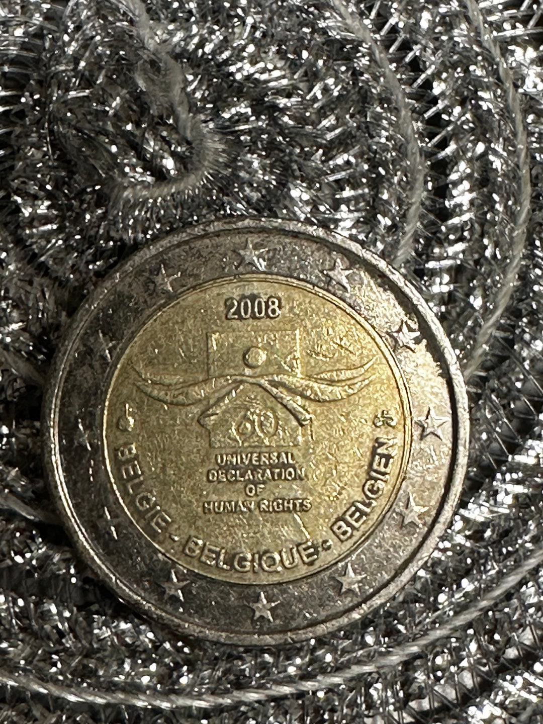 2 Euro Coin 2008 Etsy