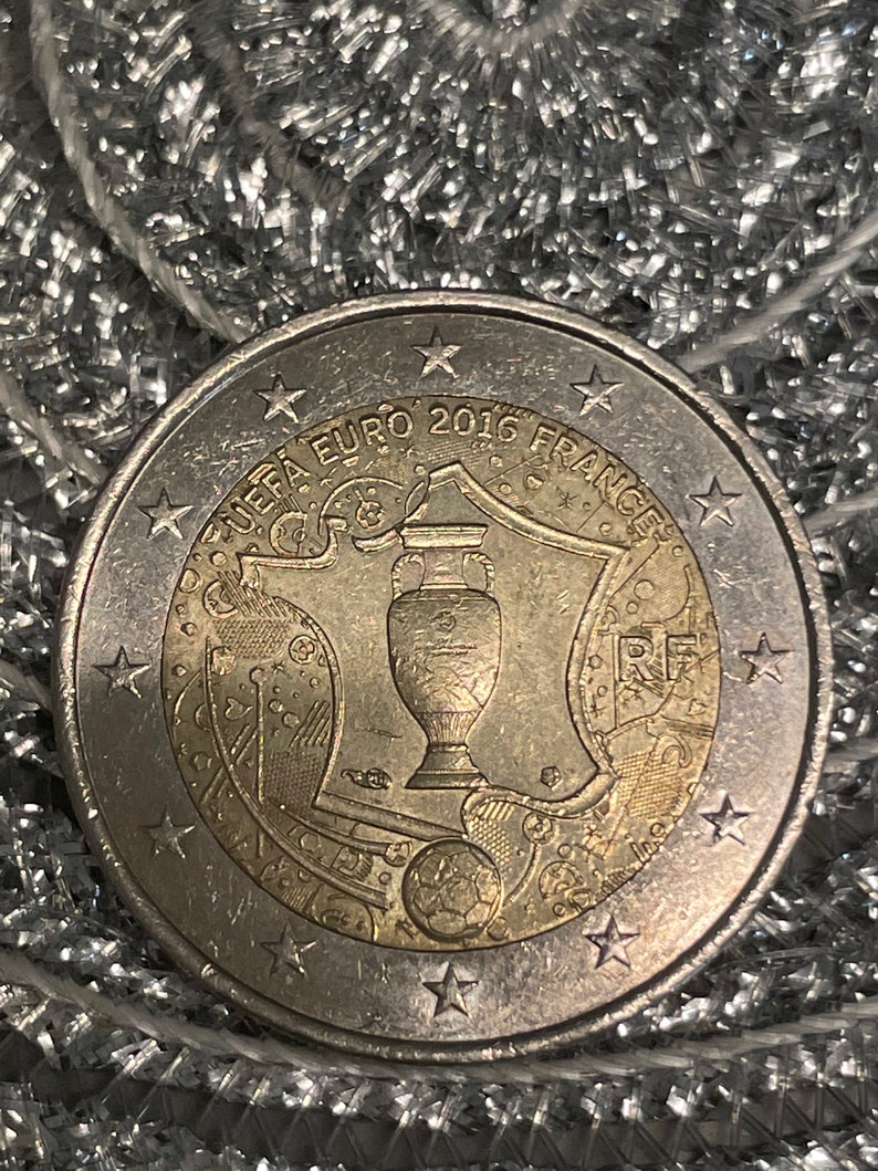 Pièce UEFA Euro 2016 France 2 euros Etsy France Pièce UEFA Euro 2016 France 2 euros Etsy France