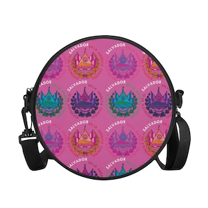 El Salvador Cartera, Round Satchel Bags
