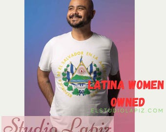 El Salvador Short Sleeve Tee Unisex Jersey El escudo