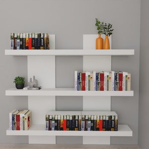 Modern Wood Floating Shelves for Kitchen and Livingroom decorative