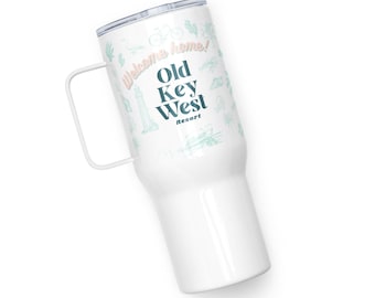 Old Key West inspiriert Stanley Style Reisebecher - Premium 25 Unzen Edelstahl-Reisebecher, Disney-Urlaubsclub-inspiriert