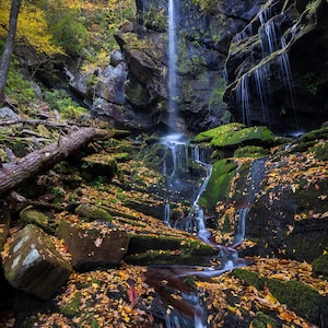 English Falls, Blue Ridge Parkway, Western North Carolina, Mountain Landscape, Wall Art, Wall Decor, Mountain Cabin