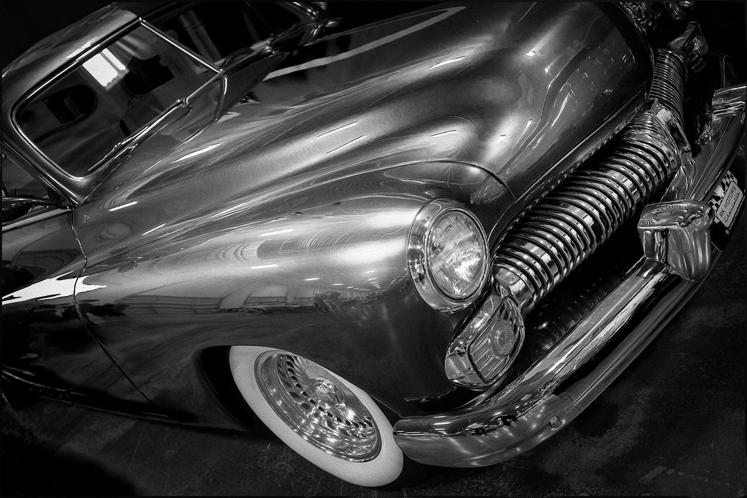 1950 Mercury Coupe, Hotrod, Wall Art, Man Cave Art, Vintage Cars Etsy