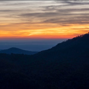 North Carolina Sunrise,  Linville, Wall Art, Pisgah National Forest, Mountain Scenes