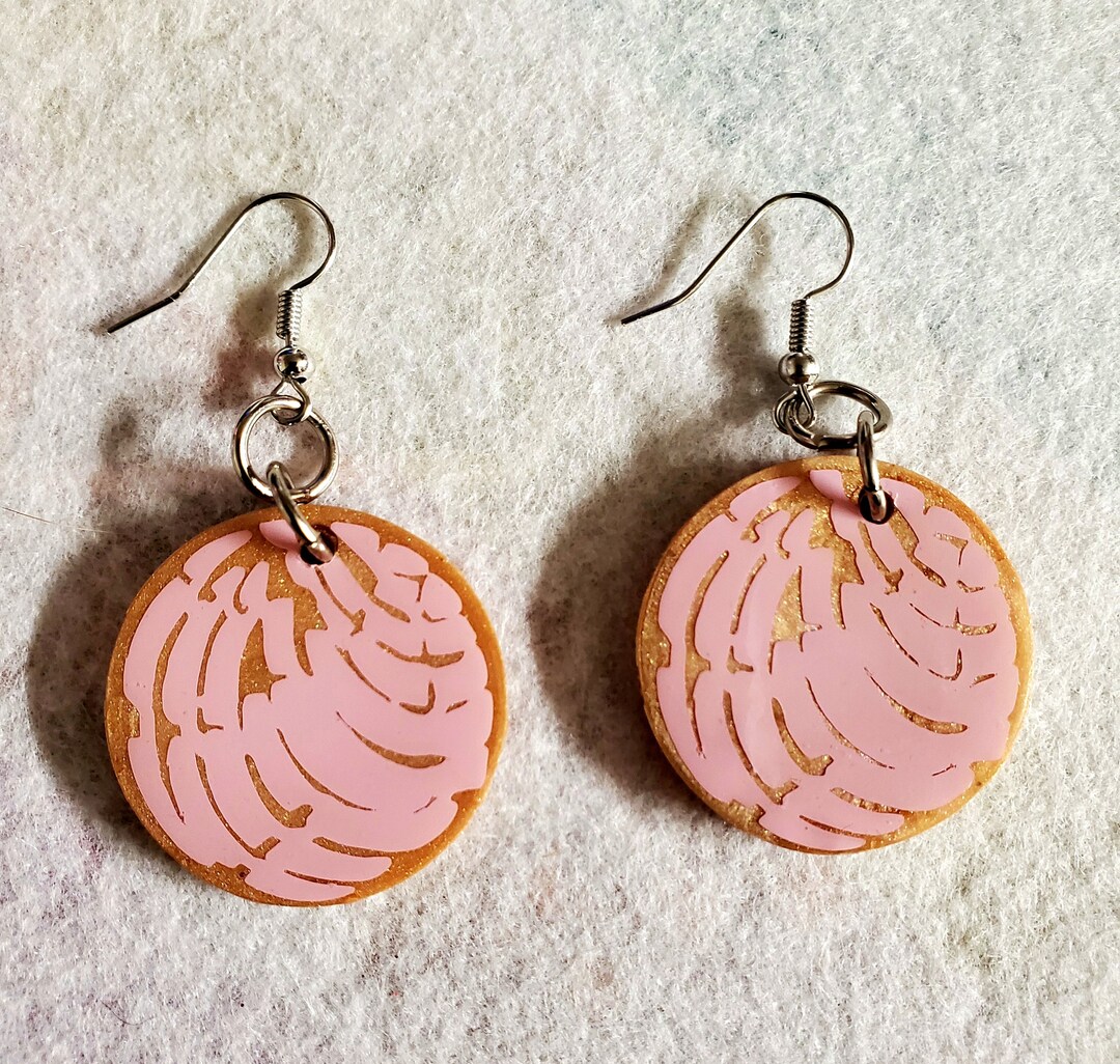 Conchitas Pan Dulce Earrings Etsy
