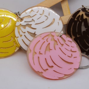 Conchita Keychains- Pan Dulce Acrylic keychains- Conchas