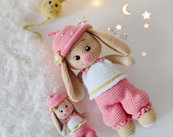 Amigurumi crochet Rabbit Puffy - English pattern