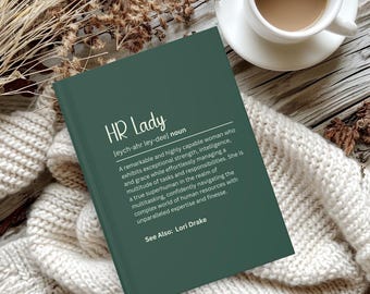 Personalized Human Resources Gift, Notebook HR Coworker Gift, Funny HR Gifts, Human Resources Office Decor Appreciation Human Resources Gift