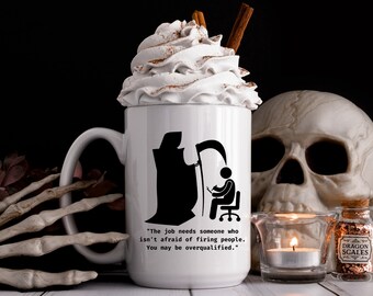 Halloween HR Mug, HR Coffee Mug, HR Director Mug, hr Manager Mug, hr Crew Mug, Funny hr Mug, hr Recruiter Coffee Cup, 20oz Ceramic Mug