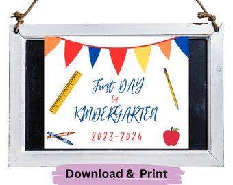 First Day of School Printable | Back to School Sign