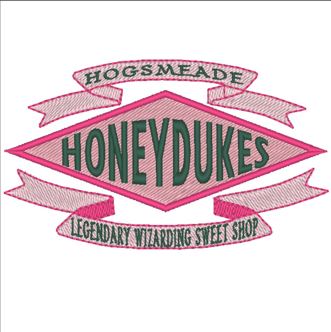 Honeydukes Candy Shop Embroidery Digital File - Etsy