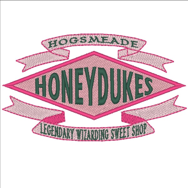 Honeydukes Candy Shop Embroidery Digital File