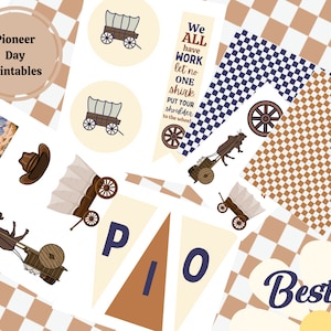 Pioneer Day Printables