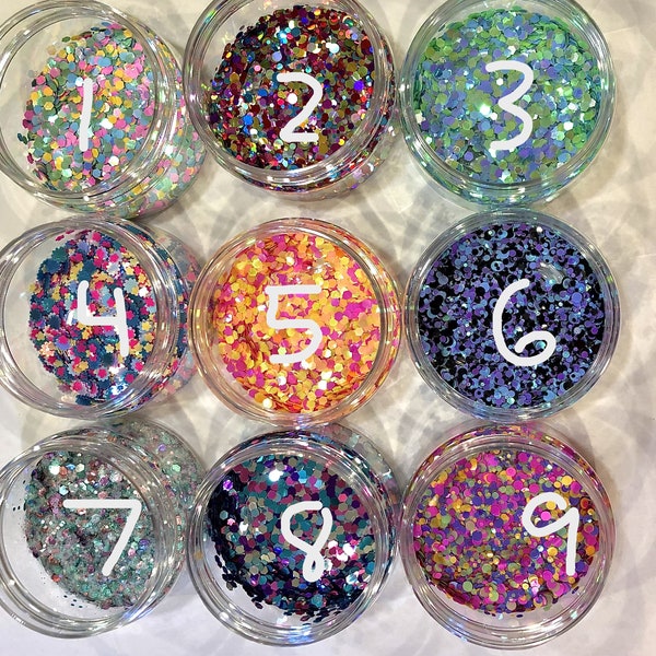 Glitter Hair Gel Etsy