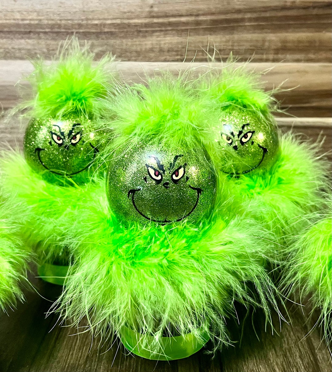 Mini Inspired by Grinch Light up Decor. This is the Mini Version Which