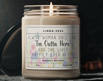 A Wise Woman Candle Retirement Candle Funny Retirement Gift for Her  Retiring Coworker 2024 Retirement Party Present Unique Retirement Gift